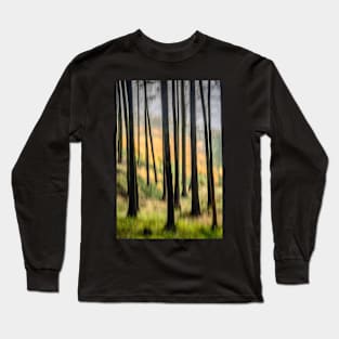 Abstract Trees Long Sleeve T-Shirt